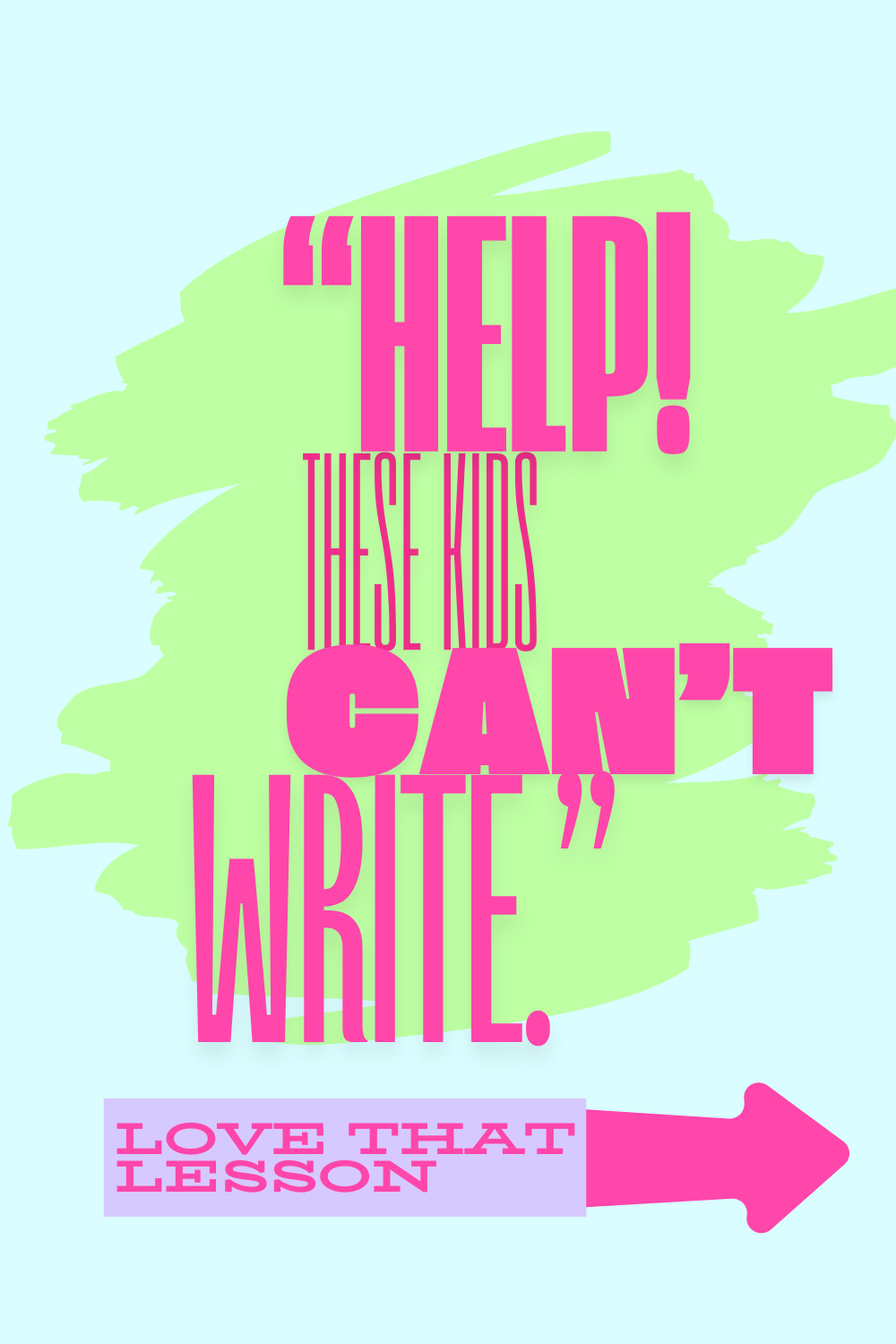 Kids Who Struggle With Writing and How We Can Help